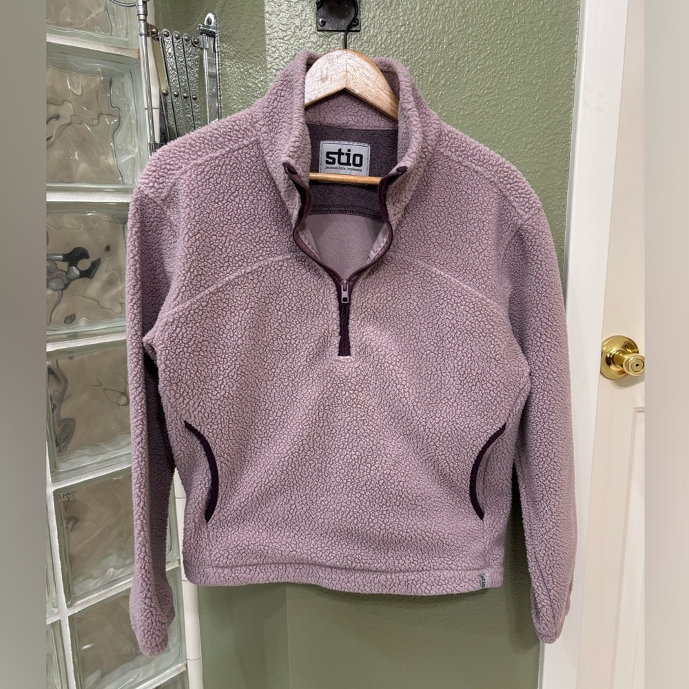 Stio Women's Lavender Fleece Pullover